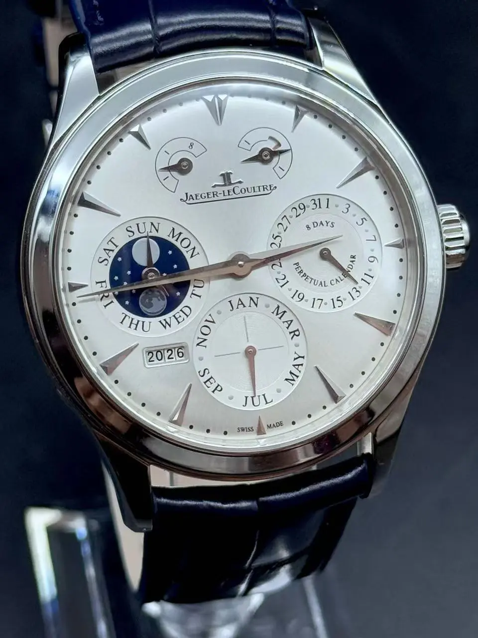 Jaeger-LeCoultre Master Q1618420 Manual Mechanical Stainless Steel 40 mm