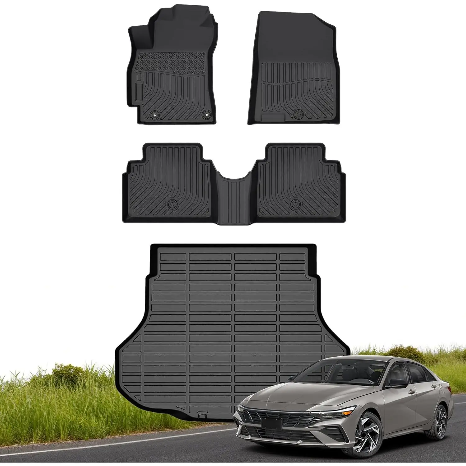 4) For Hyundai Elantra Gas | 2021-2026 | Combo Set