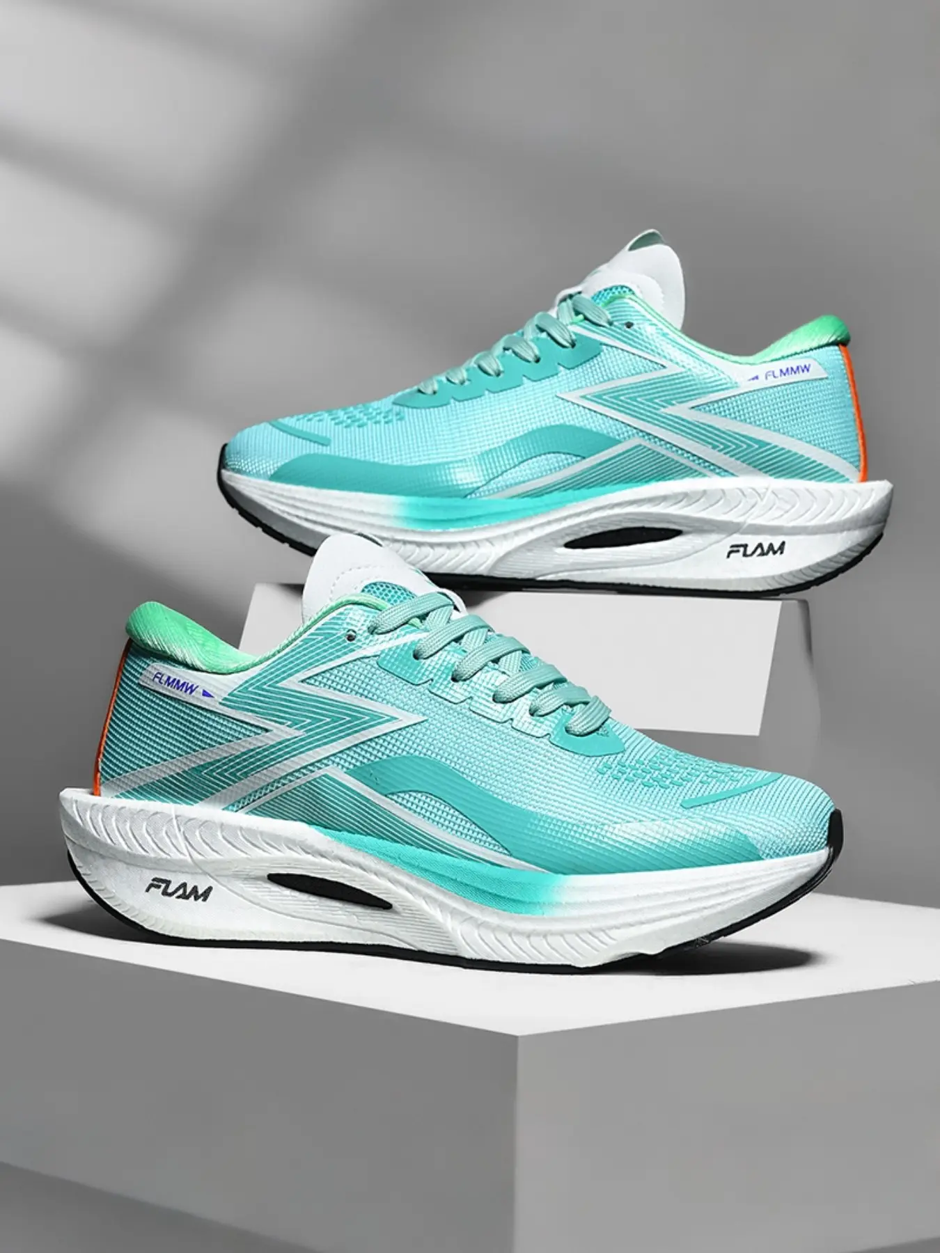 Summer Sale, 9 Colors, Ultra-Light Breathable, Rubber Anti-Slip, Carbon Board Shock Absorption, Marathon & Outdoor Sports, Unisex Sporty Running Shoes, Sizes 35-45