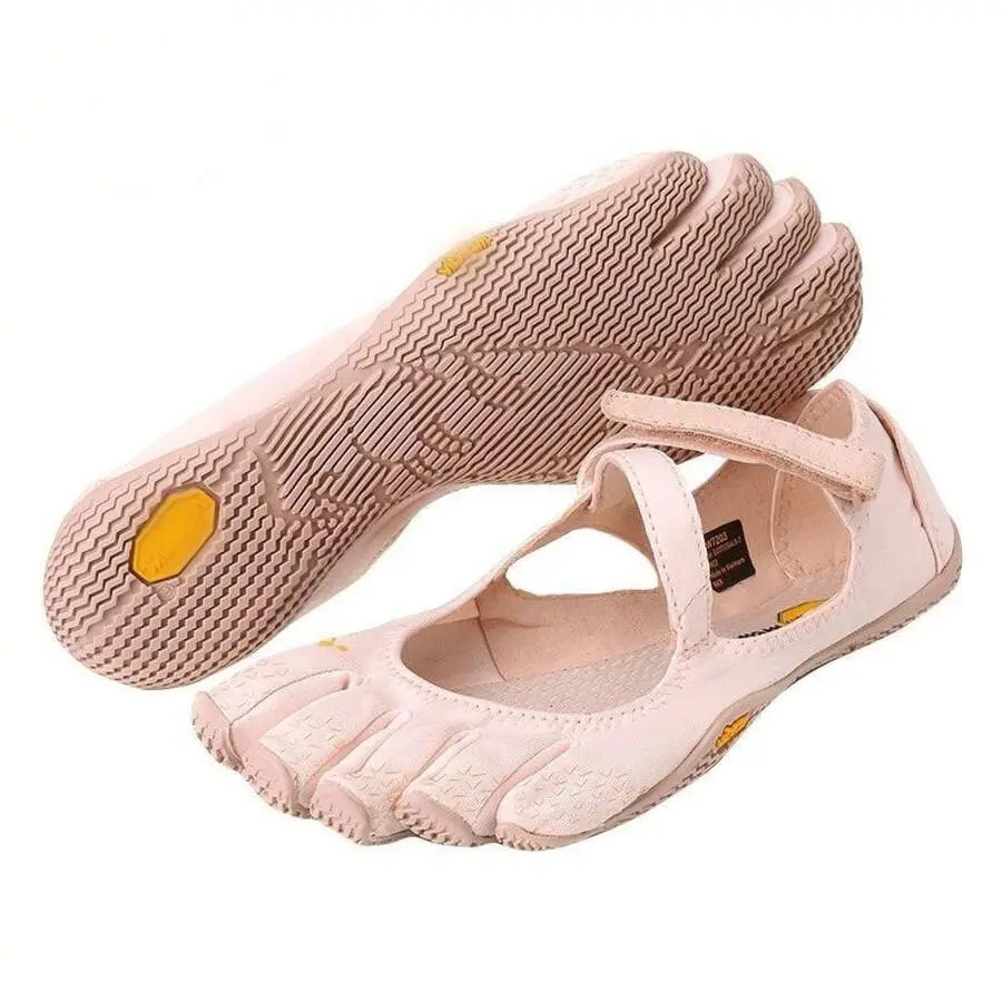 Luxury Professional Five-Toe Yoga Shoes, Women's Adjustable Strap Pilates Footwear, Barefoot Non-Slip Fitness Training Shoes