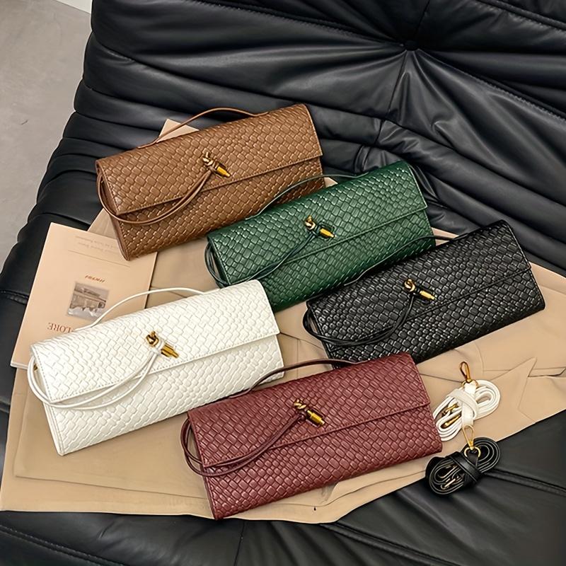 Perfect Lily Women's Elegant Synthetic Leather Crossbody Bag Convertible Clutch Shoulder Purse with Golden-Tone Hardware Everyday & Formal Events Available in Coffee Multiple Colors Affordable Luxury Handbag Cute Purse