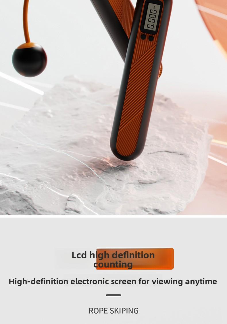 Counting Jump Rope Cordless Jump Rope Electronic Counting Jump Rope Indoor Exercise Fitness