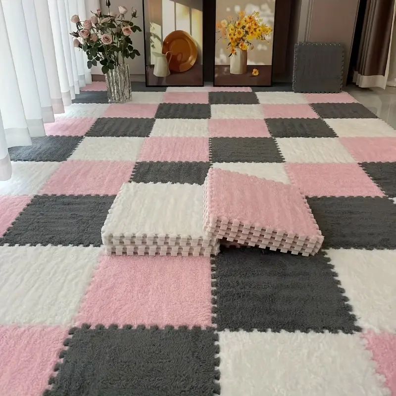Room carpet mat, room living room, closet, bedroom, bedside, all-seasons, universal, sound insulation, warmth retention, free-cutting, Polyester Rug