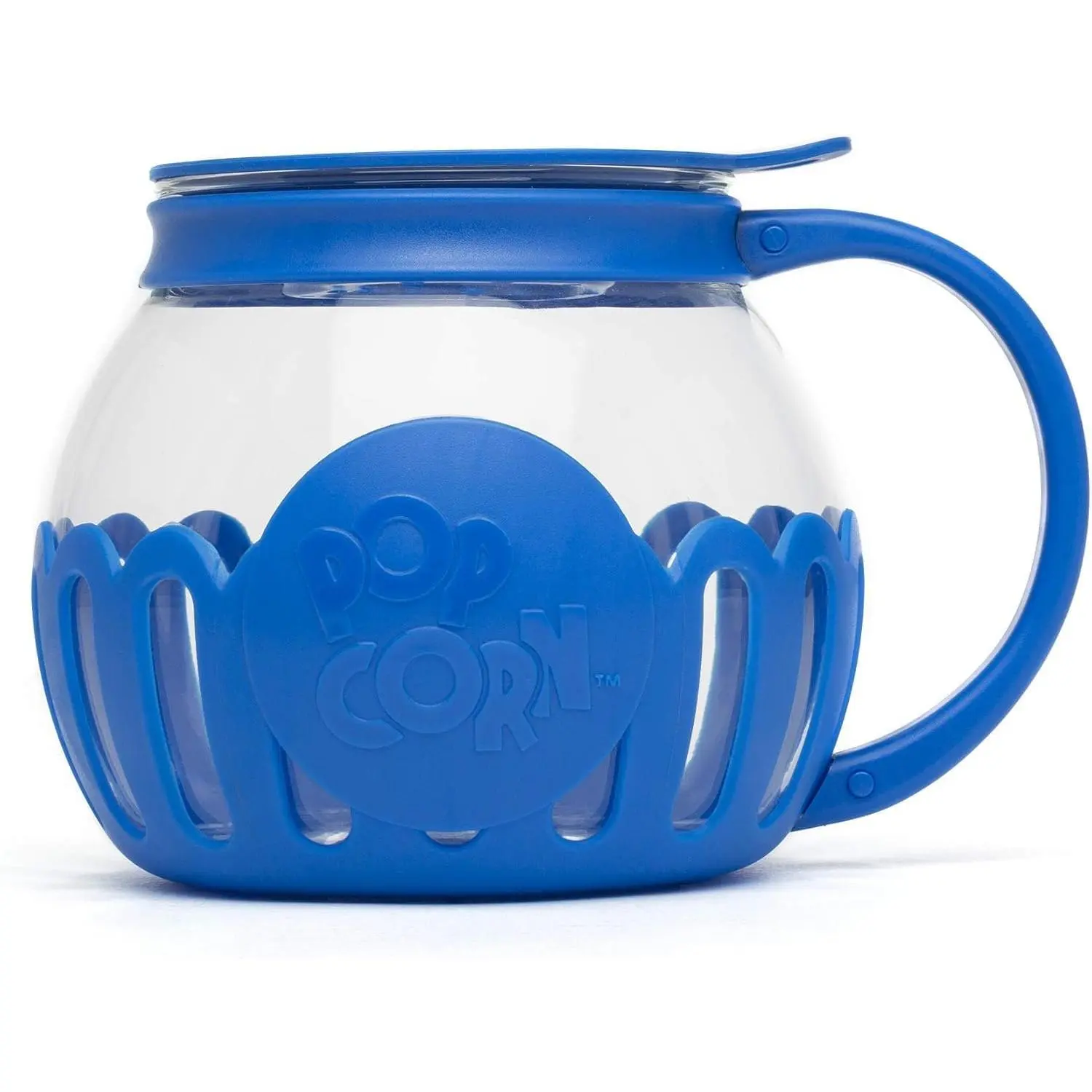 Ecolution Non-Toxic 1.5qt Microwave Popcorn Popper - Specialty Blue Kitchen Appliance (In Box)