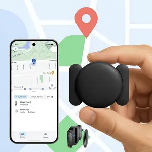 GPS Tracker for Car. Mini Trackers Device with Weatherproof Magnetic Case-No Monthly Fee-Best Hidden GPS Trackers, Anti-lost Device, Works with Apple Find My