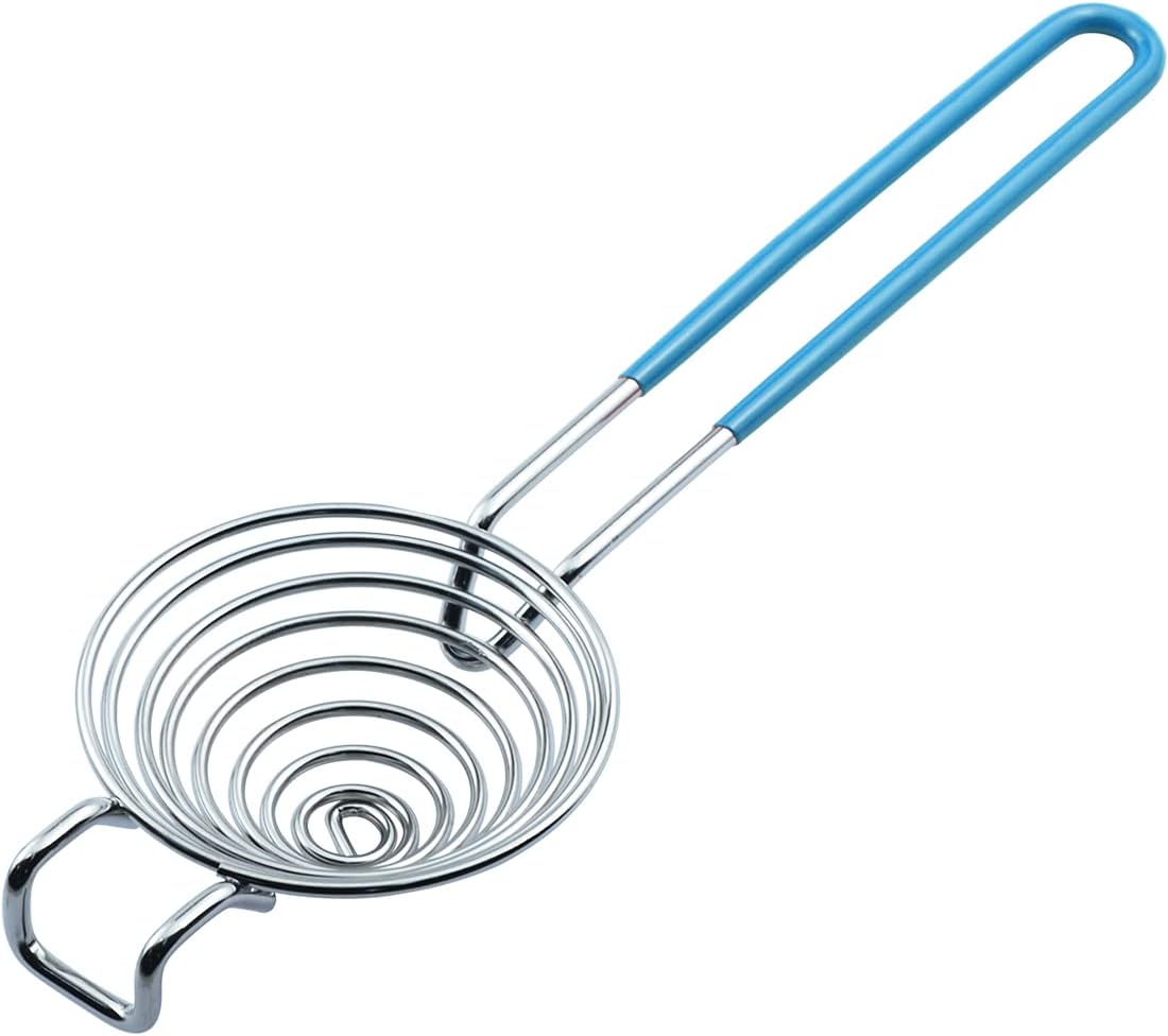 Egg Separator Food Grade Stainless Steel Egg Yolk White Separation Tool (black)