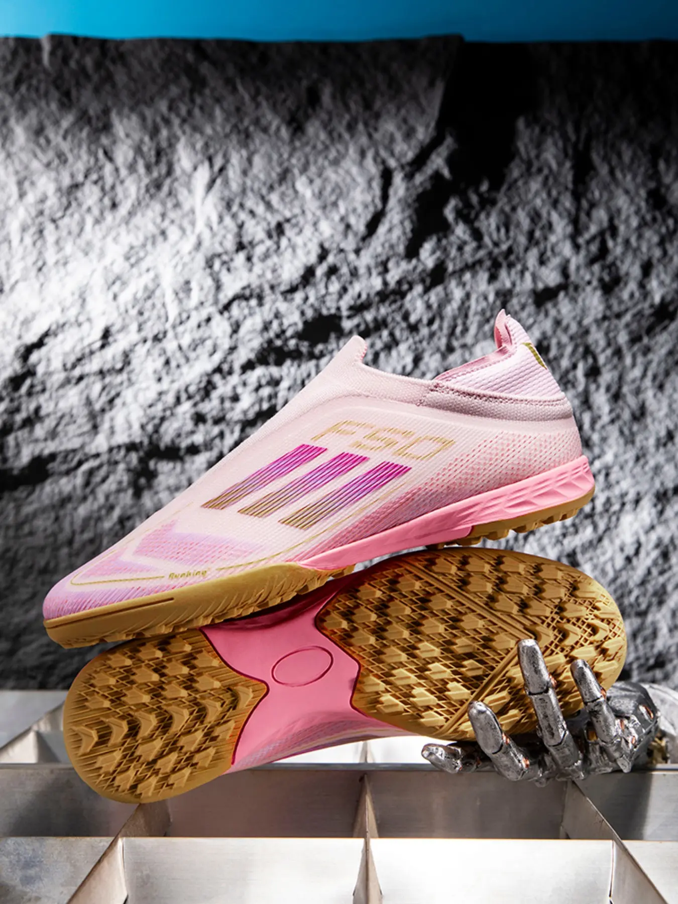 Unisex Football Shoes, TF Studs Long Version, Breathable, Strapless, Adult Competition Training, Sporty Style, All Seasons, Football Boots