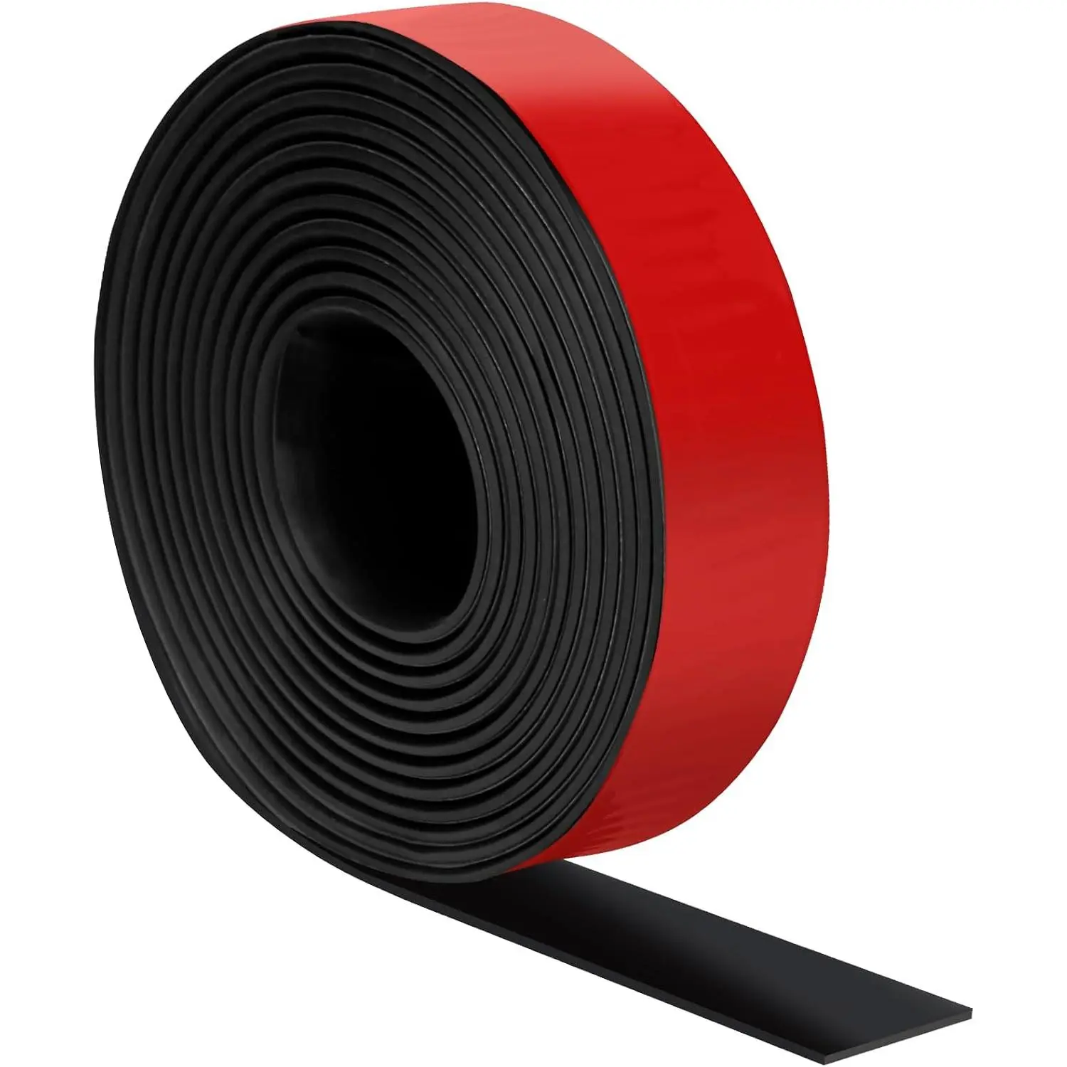 Self Adhesive Neoprene Rubber Strips with Adhesive Backing | Rubber Tape, Rubber Gasket Material, Self Stick Rubber Gasket Pads for DIY Seals, 1" Wide x 1/16" Thick x 120" Long