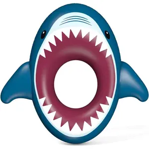 Inflatable Shark Pool Float Shark Floaties Water Fun Summer Beach Swimming Pool Tube Inflatables Ride on Pool Party Raft Lounge Toys for Kids & Adultsfidget toys
