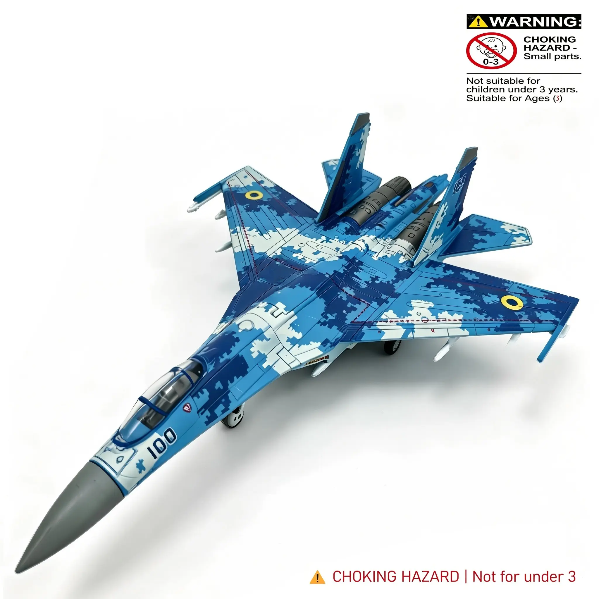 1:72 Su-27 Fighter Jet Plastic Model Kit, Unpainted Military Aircraft Toy, Hand Assembly, Collectible Warplane, Hobbyist Gift, DIY Building Model