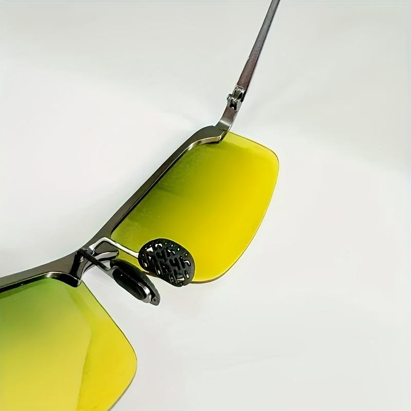 High-quality Polarized Night Vision Sunglasses for Men, Yellow Lenses, Day and Night Driving Glasses, HD Polarized Photochromic Sunglasses – UV400, Ultralight Safety Glasses, Suitable for Day and Night, Fishing, Outdoor Activities, Providing Polarized Pro
