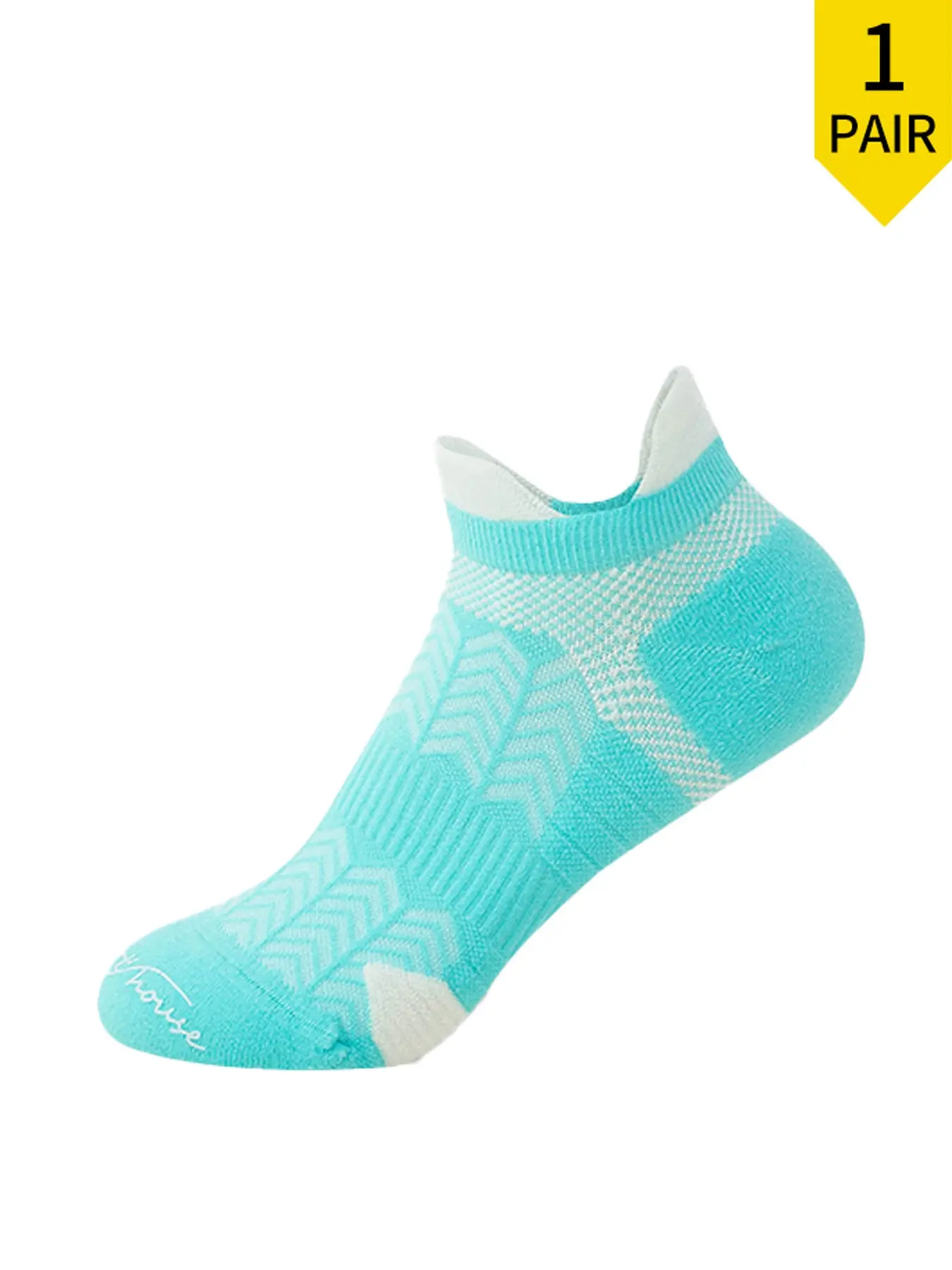 【1 pair】Womens Low Cut Running Socks Thin Breathable Terry Athletic Performance