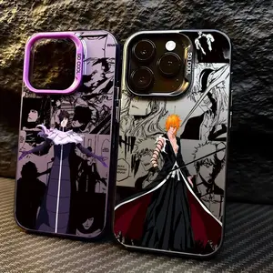 Anime Cool BLEACHS Phone Case For iPhone 17 16 15 14 13 12 11Pro Max Plus Anti Fall Matte Back Cover Funda