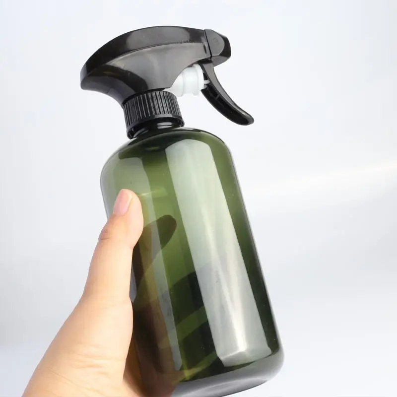 500ML Plastic Spray Bottle Large Capacity High Pressure Moisturizer Empty Container for Water Can Hair Stylist Hairdressing