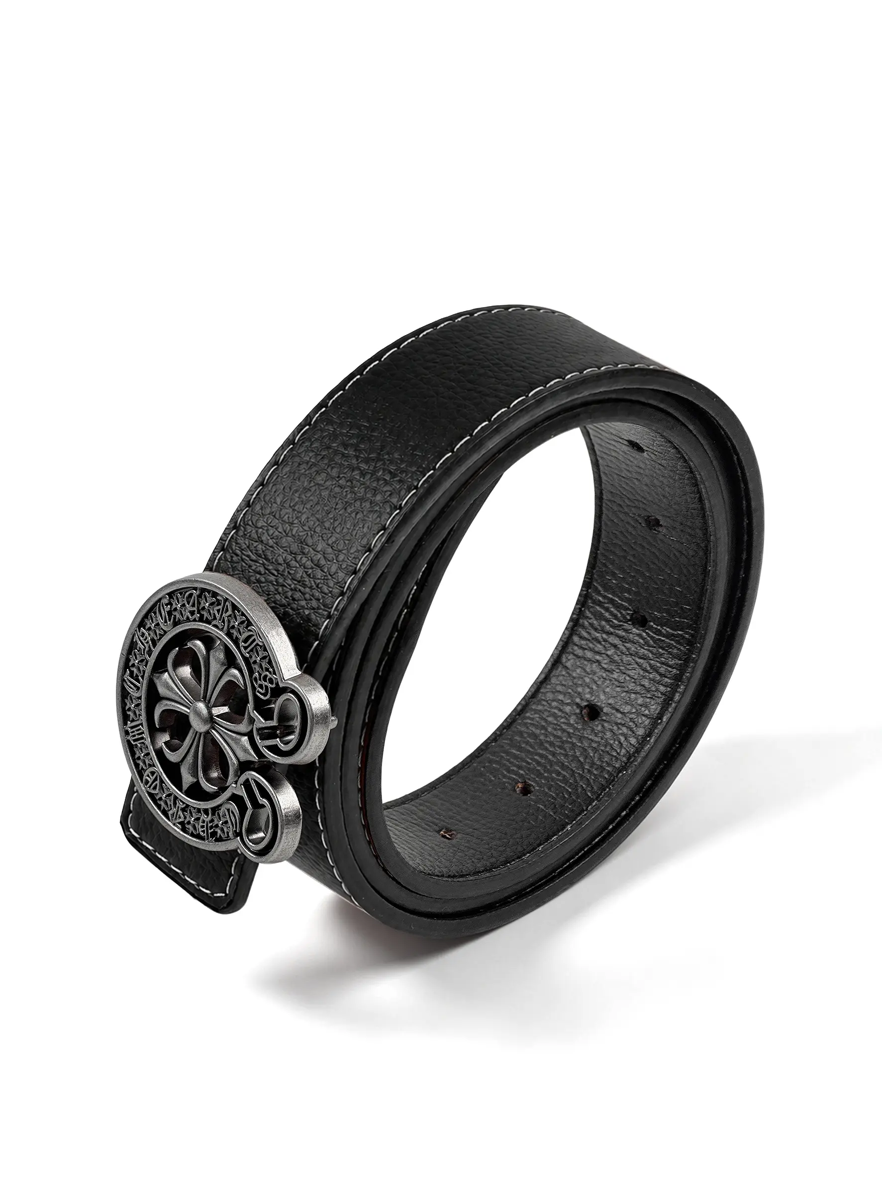 Men's All-Season Fashion Waist Belt Premium Alloy Buckle, Universal Strap For Daily Travel Office Jean Matching