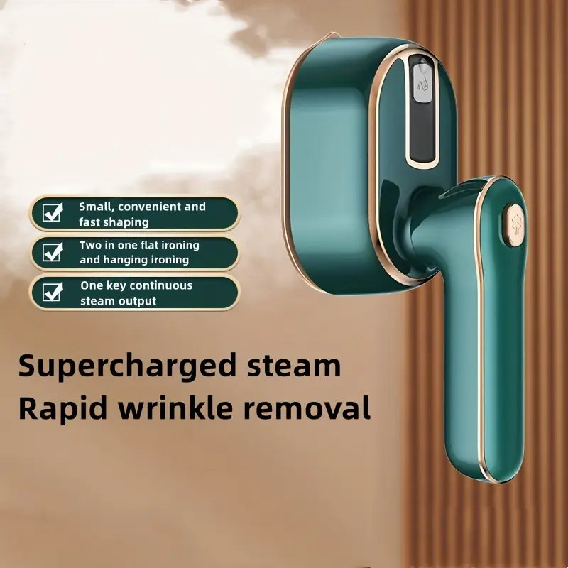 1pc Ironing Machine, Wet And Dry Dual-use Folding Handheld Hanging Ironing Machine Household Electric High-power Steam Ironing Machine