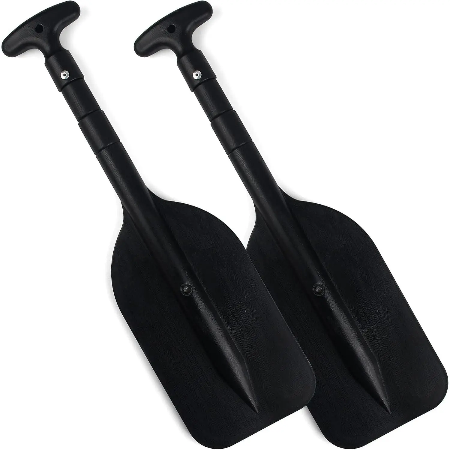 Telescoping Collapsible Boat Oar Paddle 21''-42'', 2 Pack Boat Accessories for Kayaking Rafting Jet Ski Canoe Outdoor Water Sports Safety