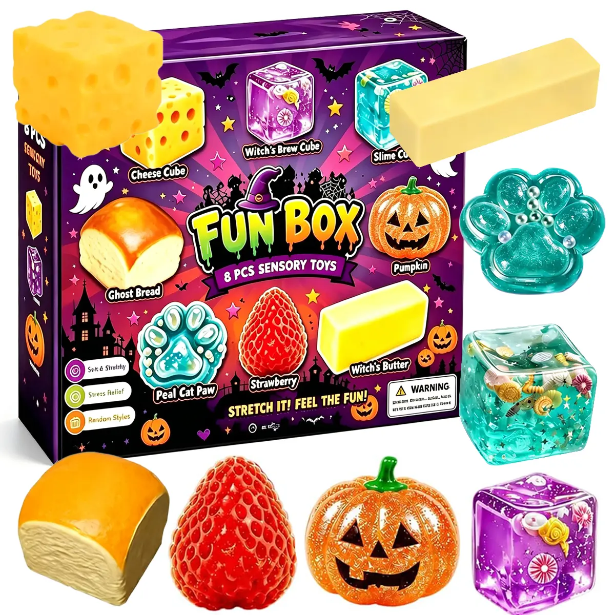 Mystery Fun Set Pack - Blind Malt Sugar Creative Slow-Return Craft Supplies, Desk Decor for Hand Relaxation, Party Favor Gifts, Sugar-Based