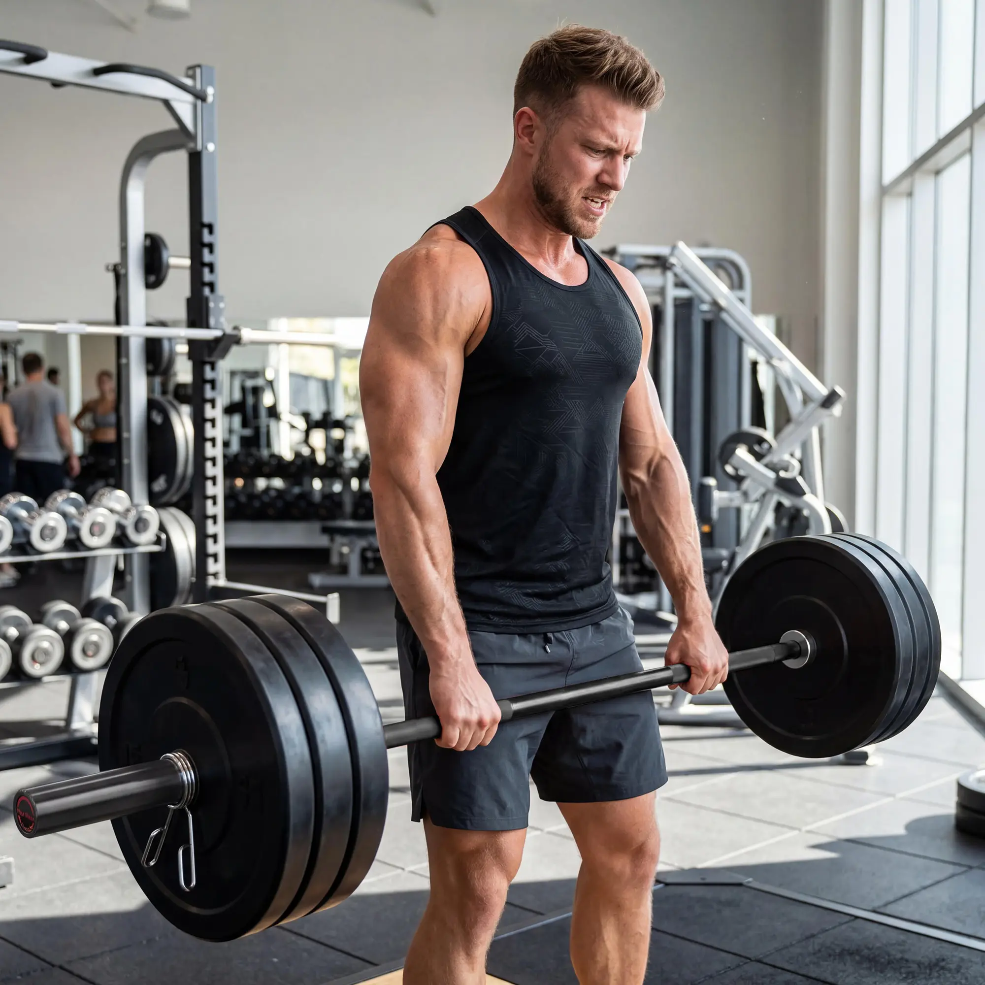 Olympic Barbell Complete Set Only, includes 7FT 1500LB bar, 4FT 500LB short bar & 47" EZ curl bar. Durable carbon steel with knurled grips, compatible with 2-inch weight plates, comes with spring collars for full-body home gym workouts