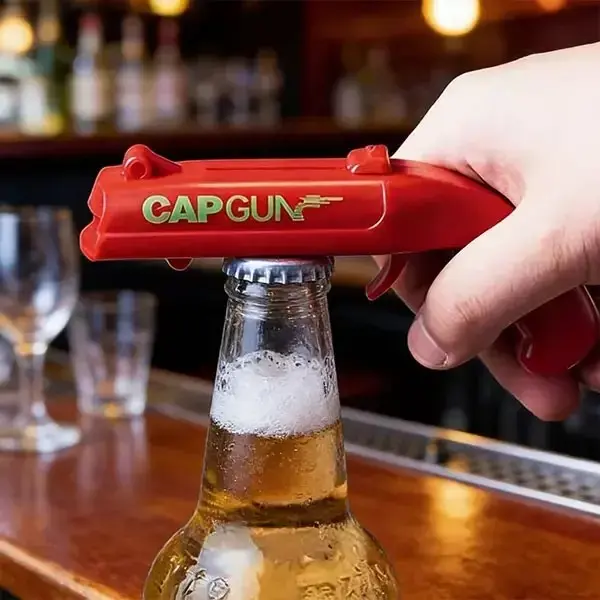 Lightweight Beer Bottle Opener - 13x6cm, Portable, Creative Design, Easy Opening, 1 Count - Father's Day Gift, Lightweight for Grab-and-Go Parties, Home & Party Supplies Essential