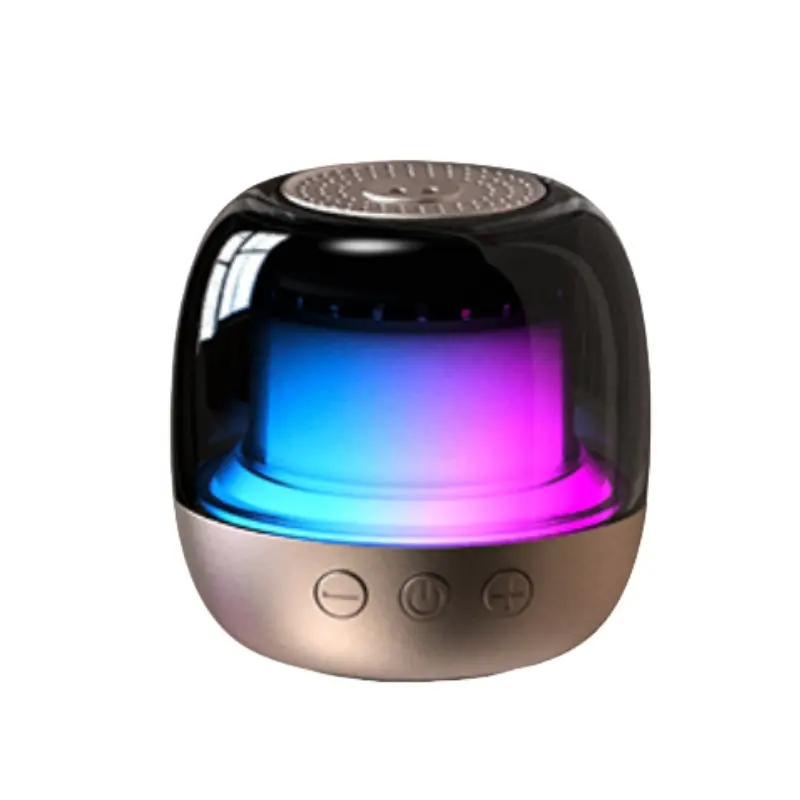 Portable Fingertip Gyroscope Speaker - RGB LED Light, Heavy Subwoofer, Bluetooth Connectivity, Mobile Charging, High-Quality Audio, Card Support, Audio Devices Accessory for iWatch, Noise-Reducing Functionality, Portable Speakers