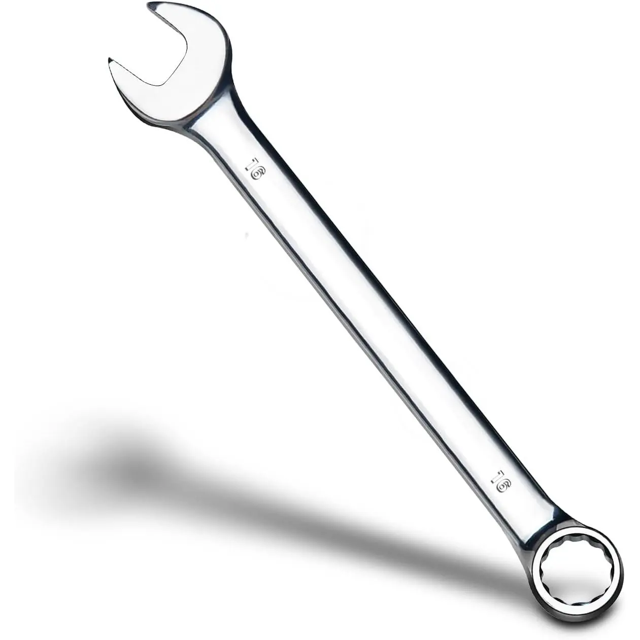 16mm Metric Combination Wrench, 12 Point Box End, 15  Offset Design, Mirror Polish Finish, Forged CR-V Steel, Hand Tools for Mechanics, Ideal for Auto and  Repair