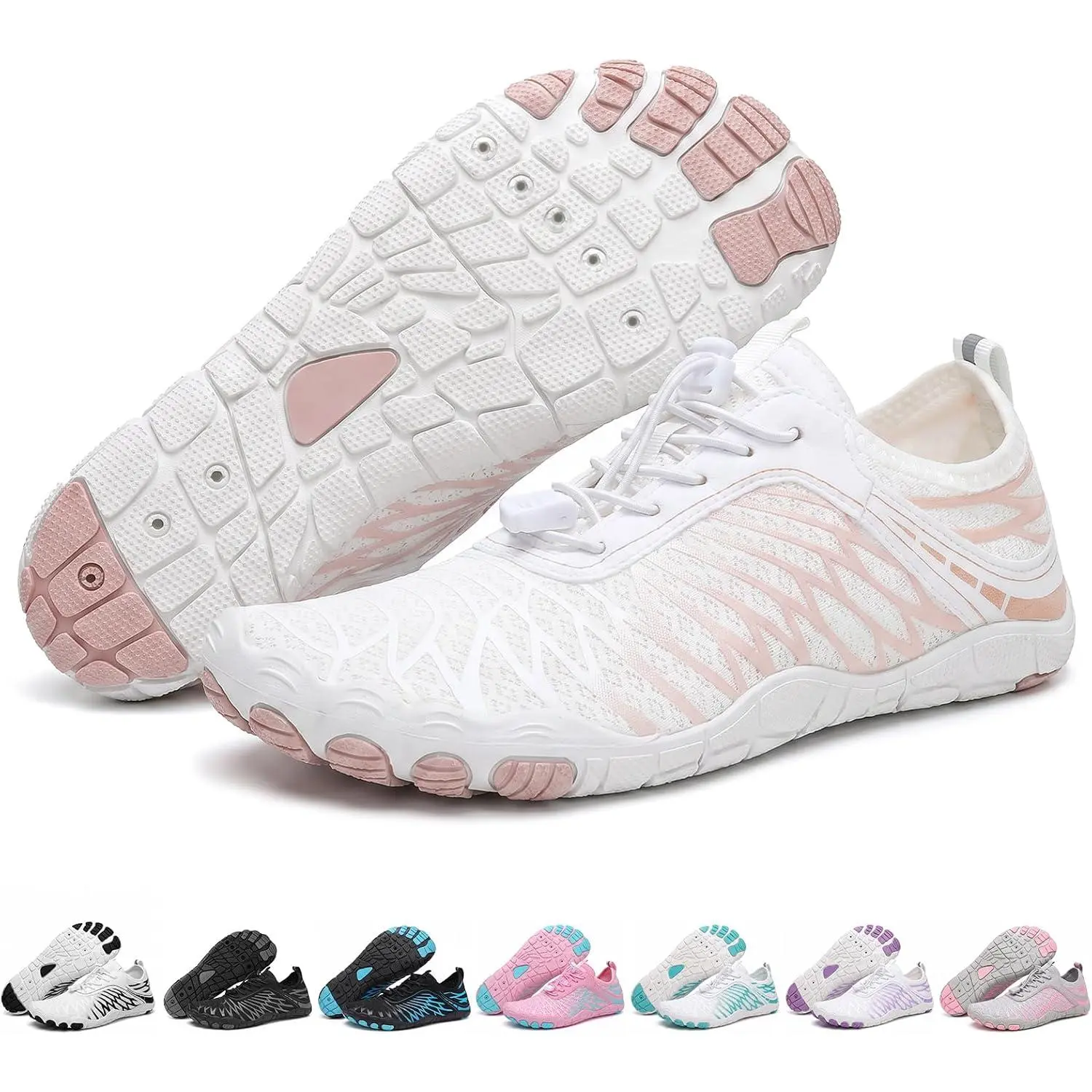 Barefoot Shoes Women Men Hiking Water Shoes Wide Toe Box Zero Drop |   Non-Slip Lightweight Running Walking Grounding Workout Footwear, Quick-Dry Beach Pool Swim River Gym Sneakers Unisex