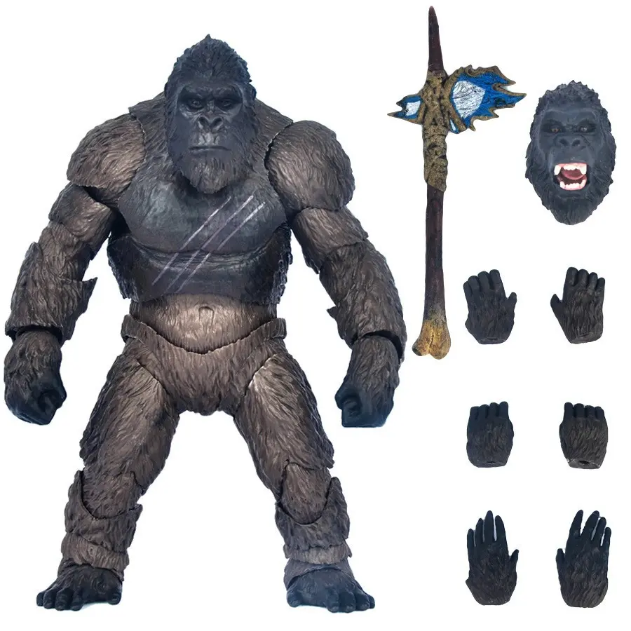 2021 Movie Edition Shm Godzilla Vs Kong Super Articulated Toy Figure Model Collectible Figures Gift, Car Decoration Gift, Hobby Collection Gift, Figurine