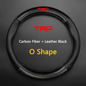 Car Steering Wheel Anti-Slip Cover for Trd Corolla Yaris Aygo Prius Chr Camry Auris Avensis, Durable Grip Accessory, Solid Form, Car Accessories