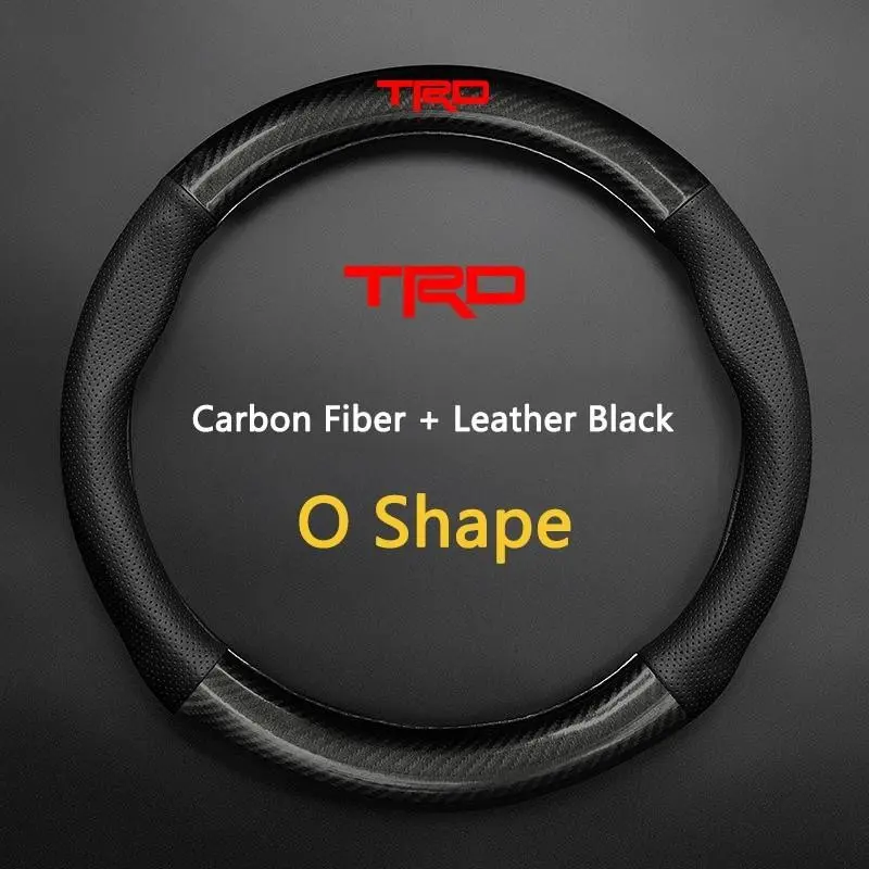 Car Steering Wheel Anti-Slip Cover for Trd Corolla Yaris Aygo Prius Chr Camry Auris Avensis, Durable Grip Accessory, Solid Form, Car Accessories