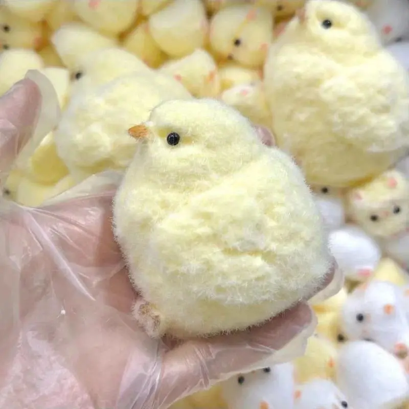 Handmade Silicone Squishy Big Chicken Mochi Taba Squishy Stress Relief Toy Hen New Fidget Toy,mini Relief Squeeze Toy