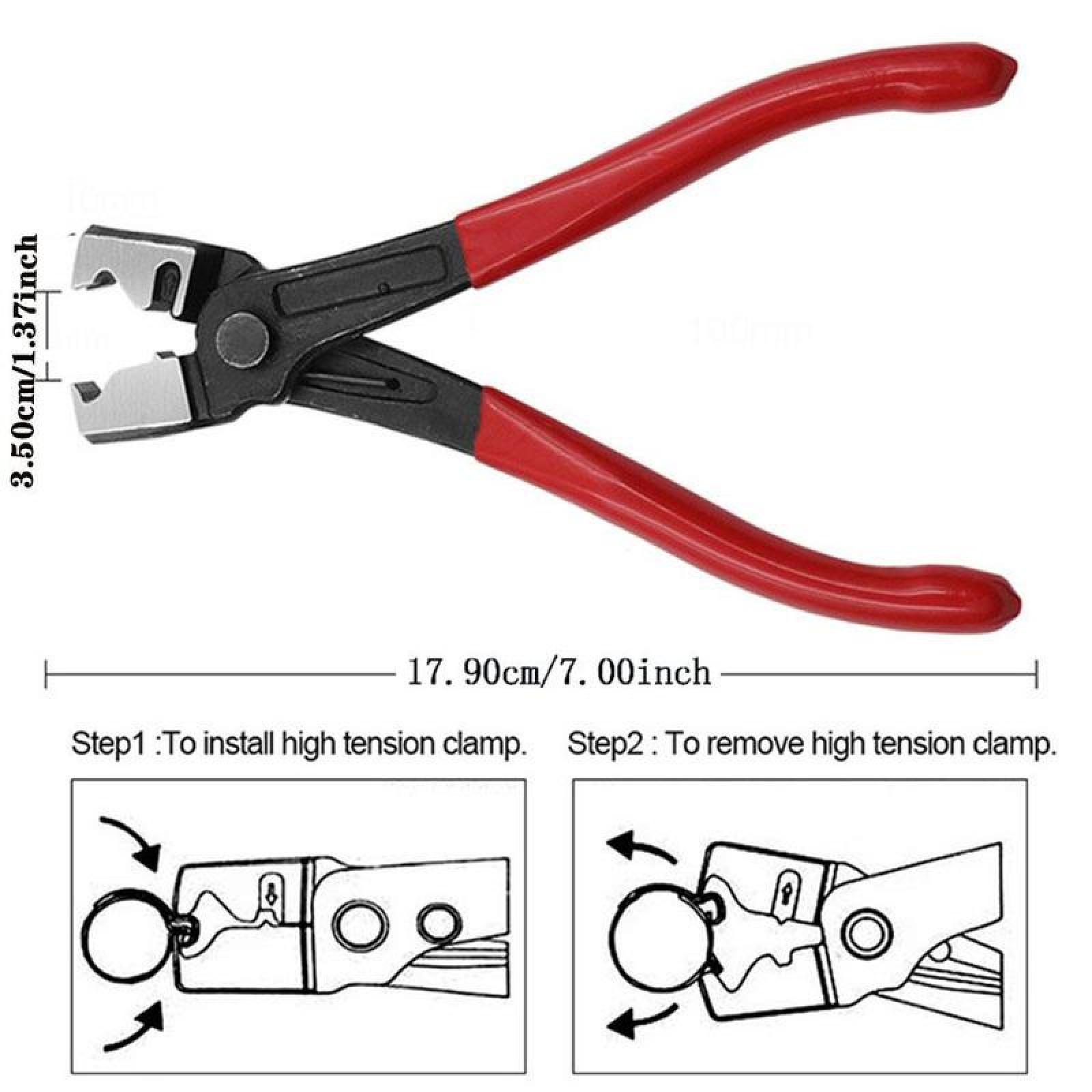 Car Assembly & Disassembly Tool,Water Pipe Plier, Universal Car Air Conditioning Pipe Removal Tool, Car Hose Clamp Plier.