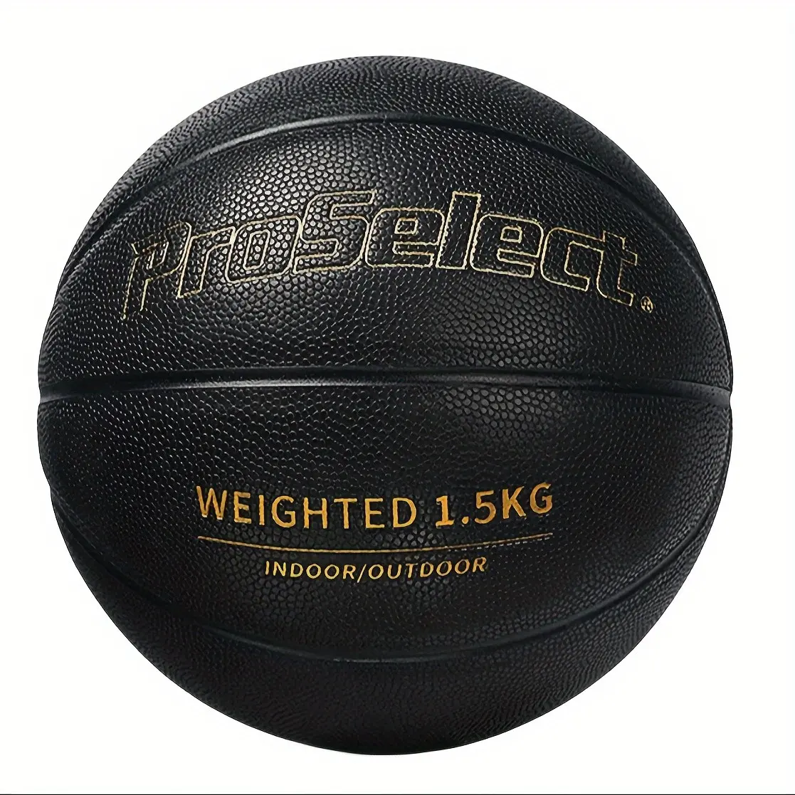 Size 7 Weighted Basketball for Training, 1kg 1.3kg 1.5kg, Absorbent PU, Anti-Slip Durable, Indoor Outdoor, Professional Ball Handling