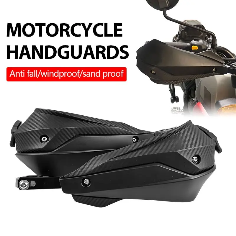 New Motorcycle Fairing Guards 22mm 25mm 28mm Impact Protection, Hand Guard, Windshield Protector, Motorcycle Accessories