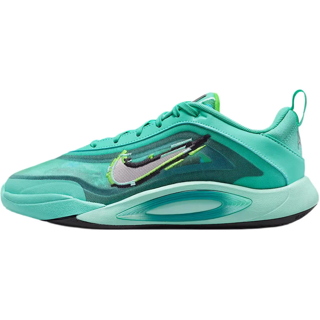 Nike A'One GS 'Bleached Turquoise/Washed Teal/Geode Teal/Metallic Silver' HV2267-300