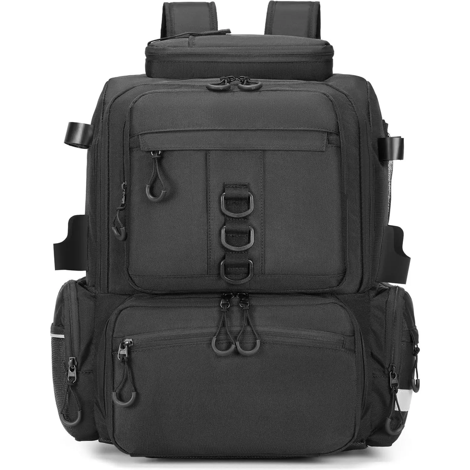 Fishing Tackle Backpack, 45L Storage Waterproof Travel Bag Store Fishing Gear with Insulated Top Pocket