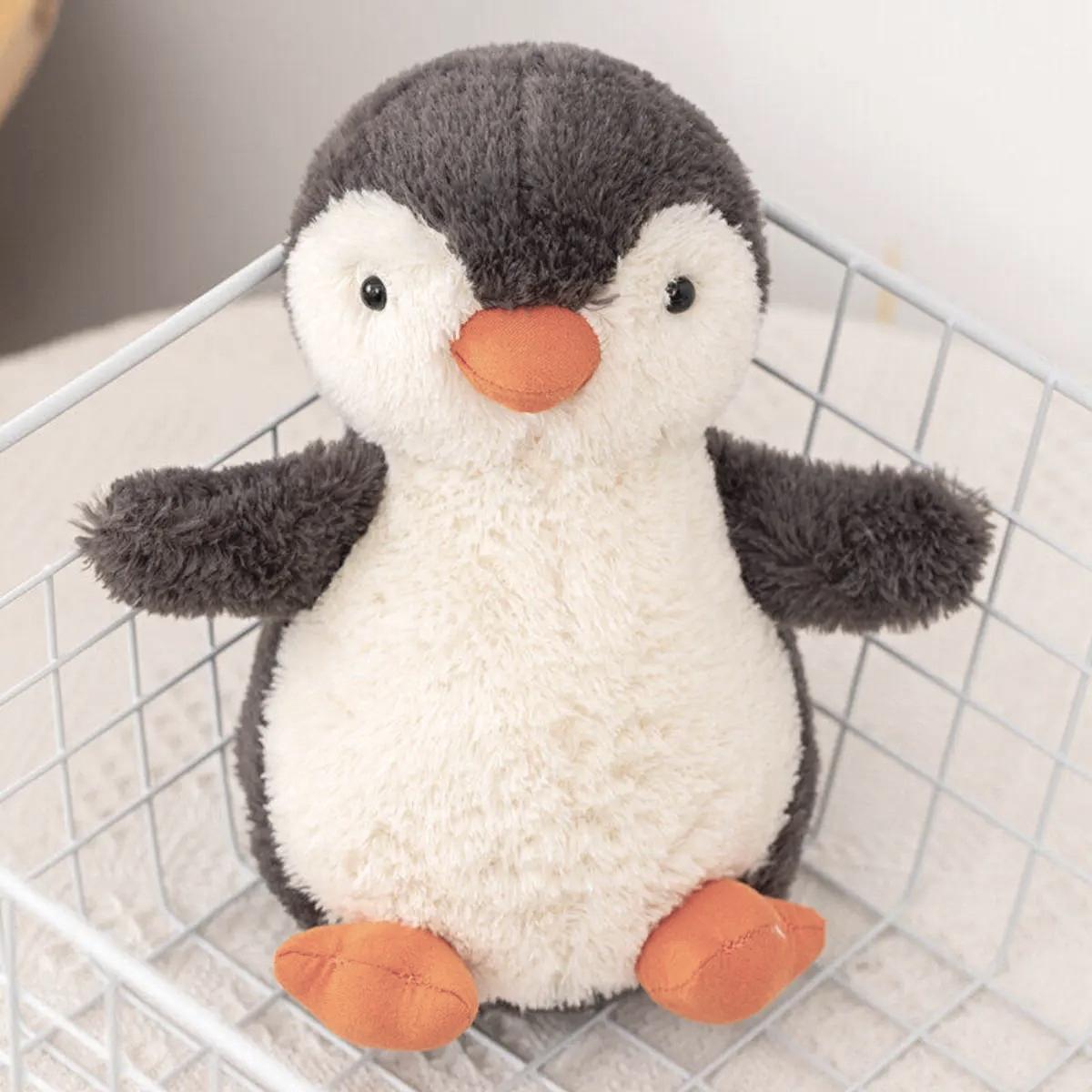 Penguin Design Plush Toy, Cute Stuffed Animal Plushie, Cuddly Stuffed Animal, Soft & Comfy Plush Cushion, Cute Gifts for Adults, Animal Plushie