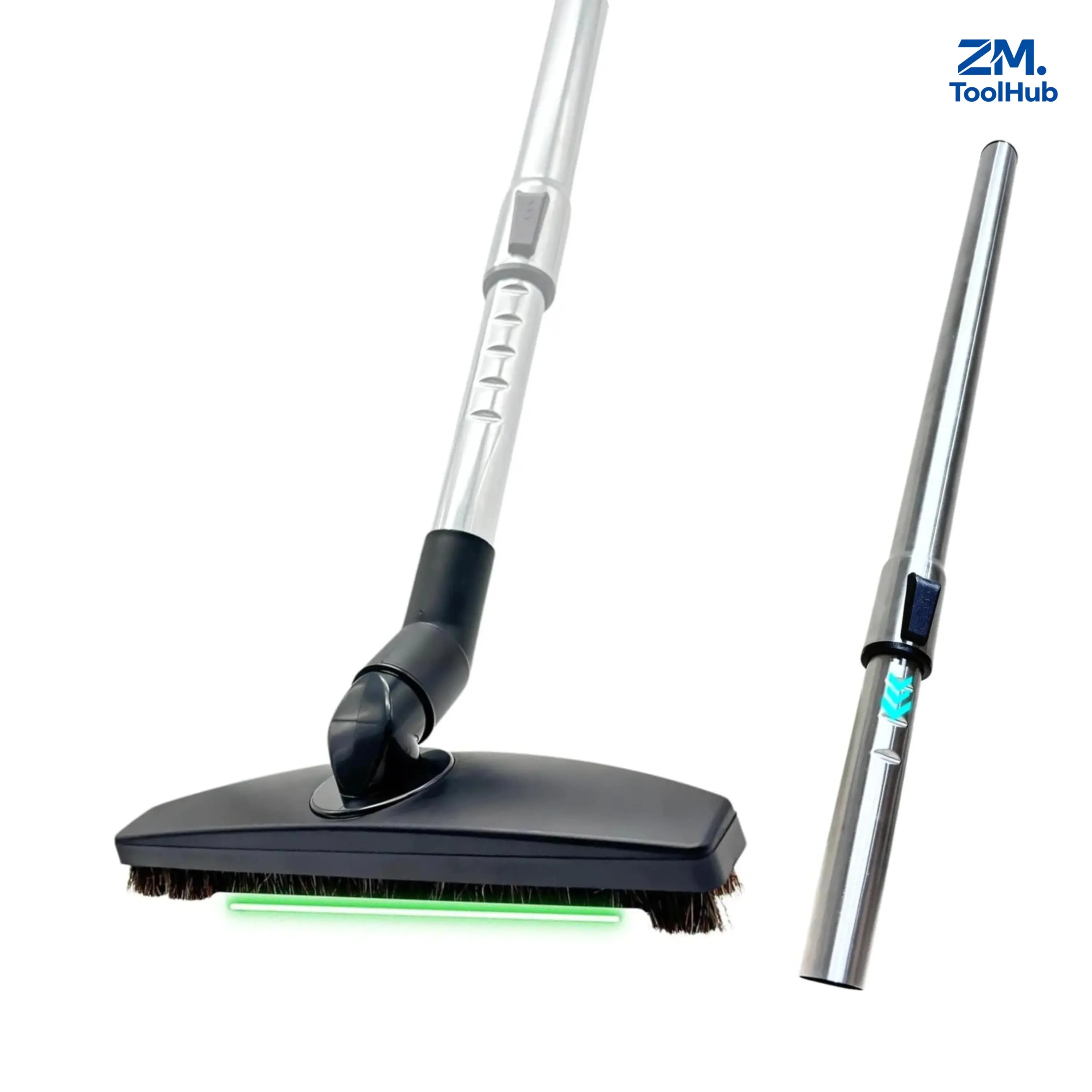 1 ¼ Inch /32mm Inner Diameter, Household Vacuum Cleaner Replacement Parts, Vacuum Accessory Set, Soft Horse Hair Floor Brush Plus Extension Wand, Premium Hardwood Floor Cleaning Replacement Attachment for Standard Vacuum Cleaners
