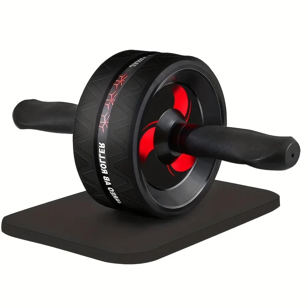 [Silent | Stable] Silent and Stable Abdominal Wheel, Abdominal Muscle Wheel |   Strength Training Set, Tummy Tuck Fitness Equipment |   Suitable for Living Room, Home, Indoor, Gym etc., Gift for Fitness Enthusiasts and Athletes