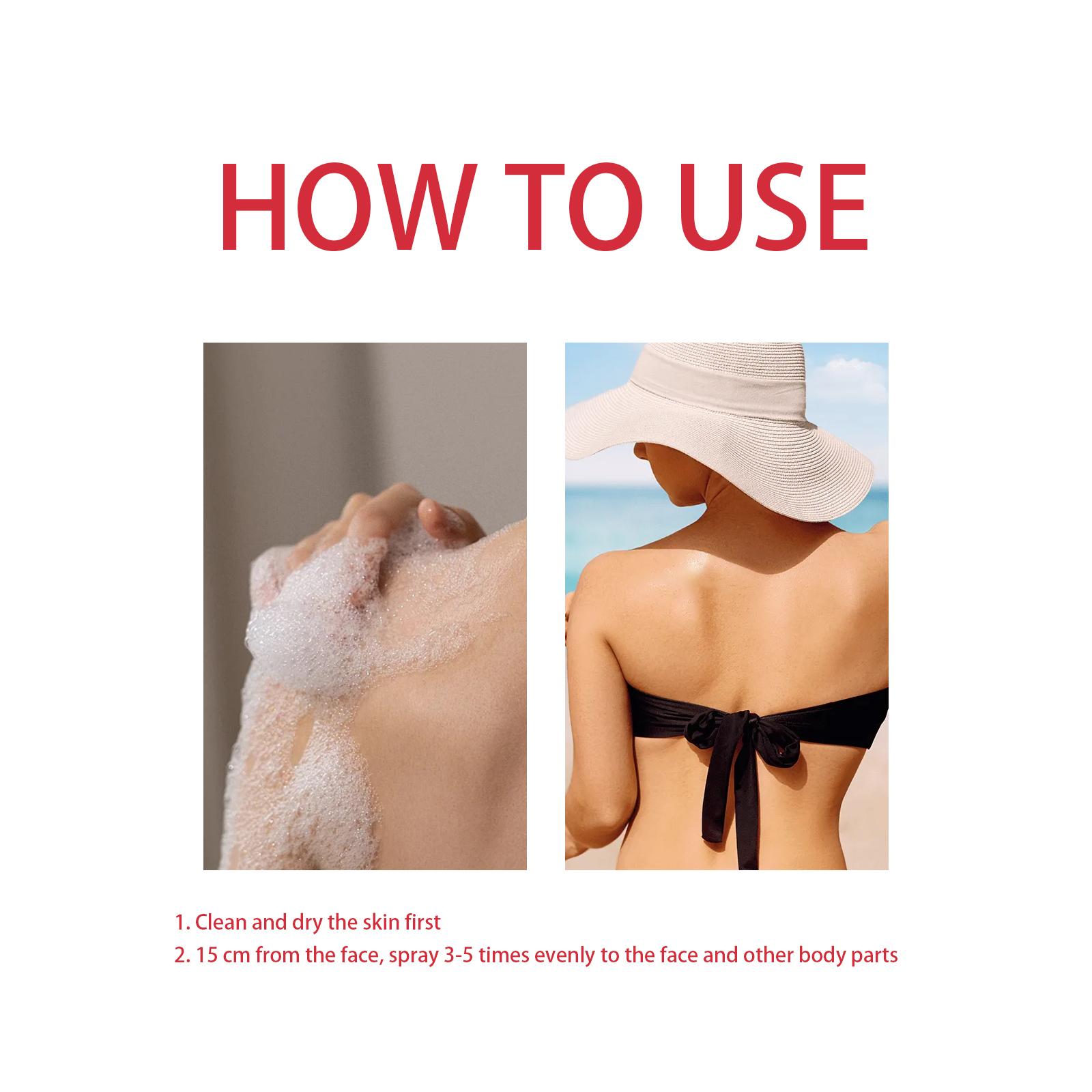 EELHOE Tanning Mist with Strawberry & Calendula, Face & Body Spray for Streak-Free Natural Bronze, Brightening Hydrating Formula, Gentle for Sensitive Skin, Indoor/Outdoor Use