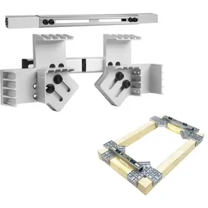Aluminum Framing Spacing Tool Set, Adjustable 12-16 on Center & 16-24in Stud Spacing, Stud Layout Tools for Walls, Roofs, Floors & Ladders