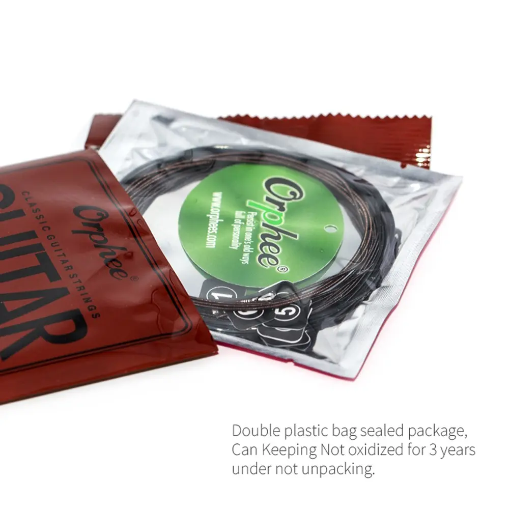 Orphee Nx35cx Series Classical Guitar Strings, One Size, Ideal for Classical Guitars, High-Quality Sound Colorful (28-45),