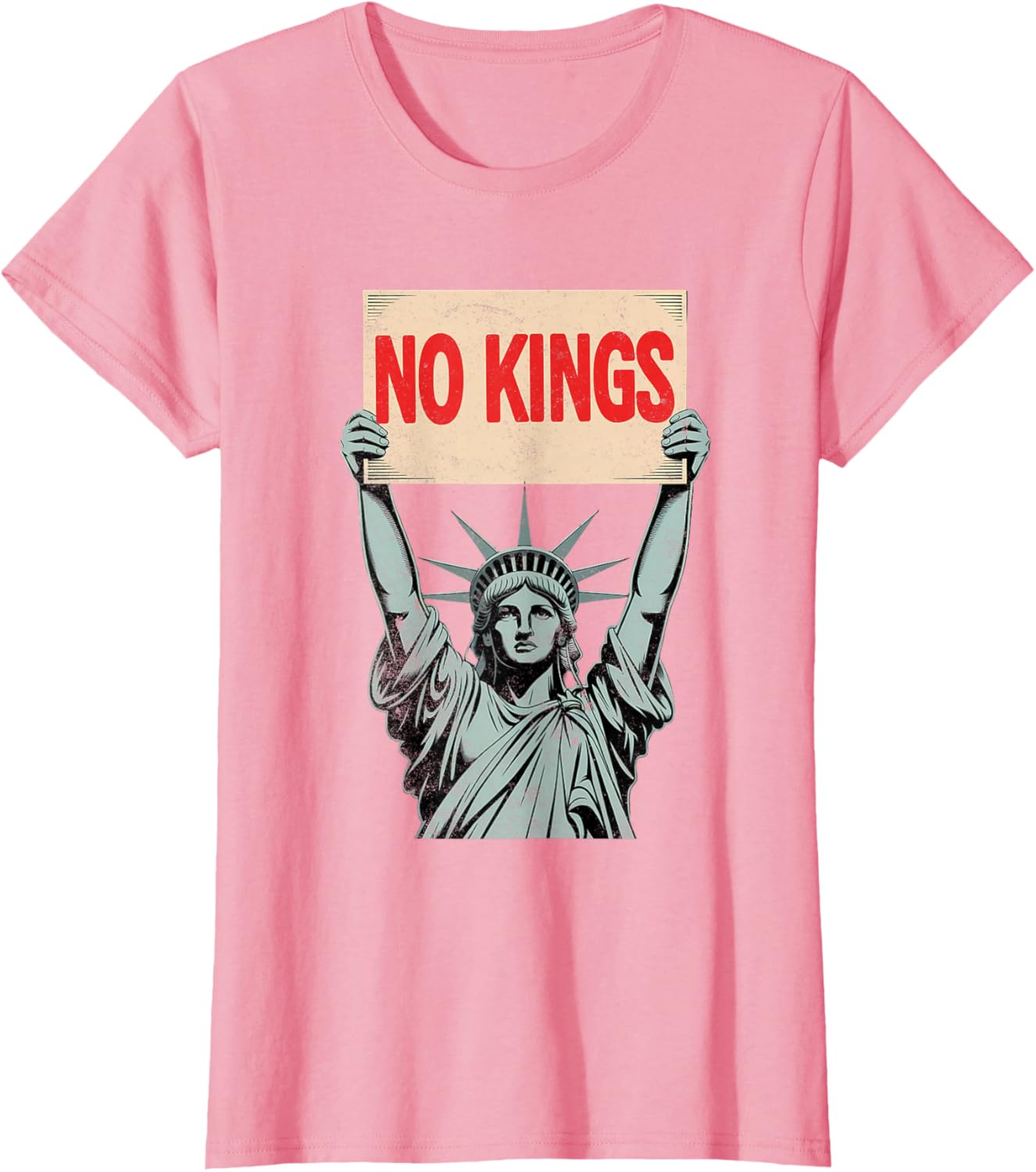 No Kings Statue of Liberty Resist T-Shirt