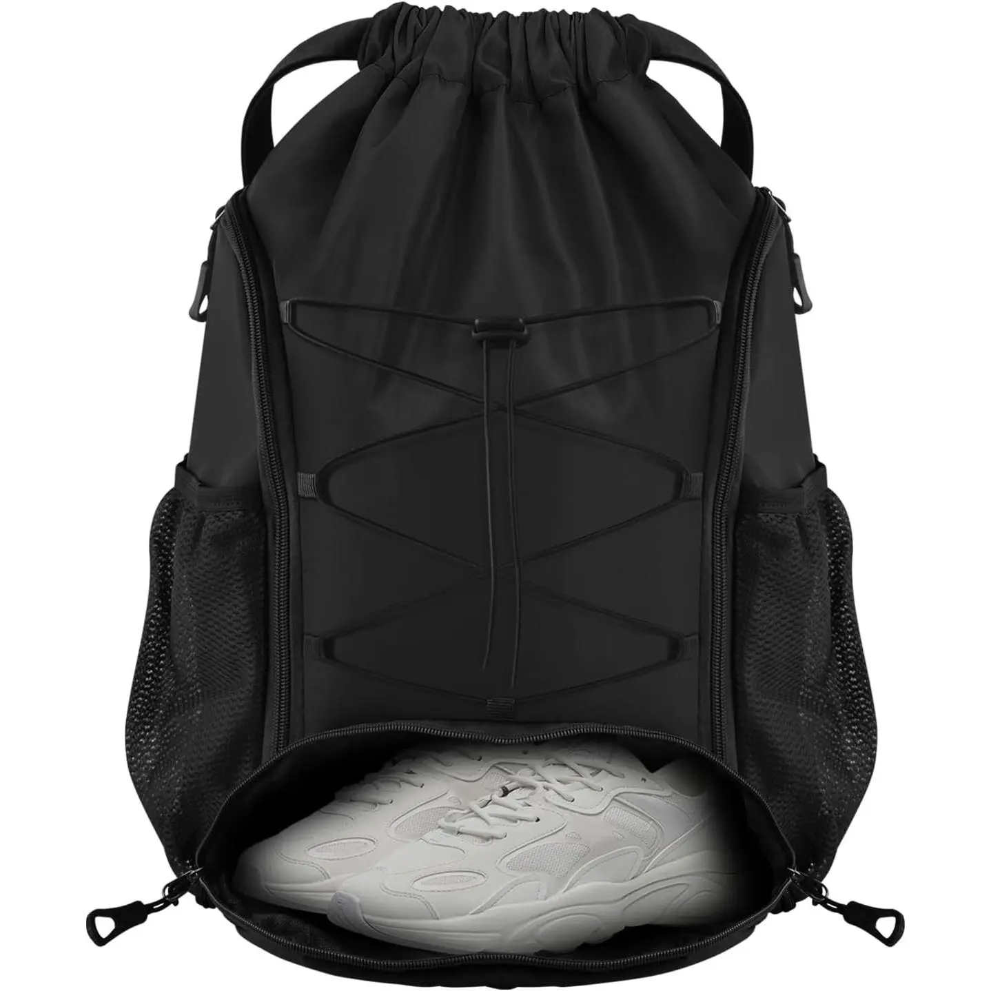 Soccer Bags, Football Backpack, Volleyball Bag, Drawstring Soccer Backpack with Ball and Shoe Compartment