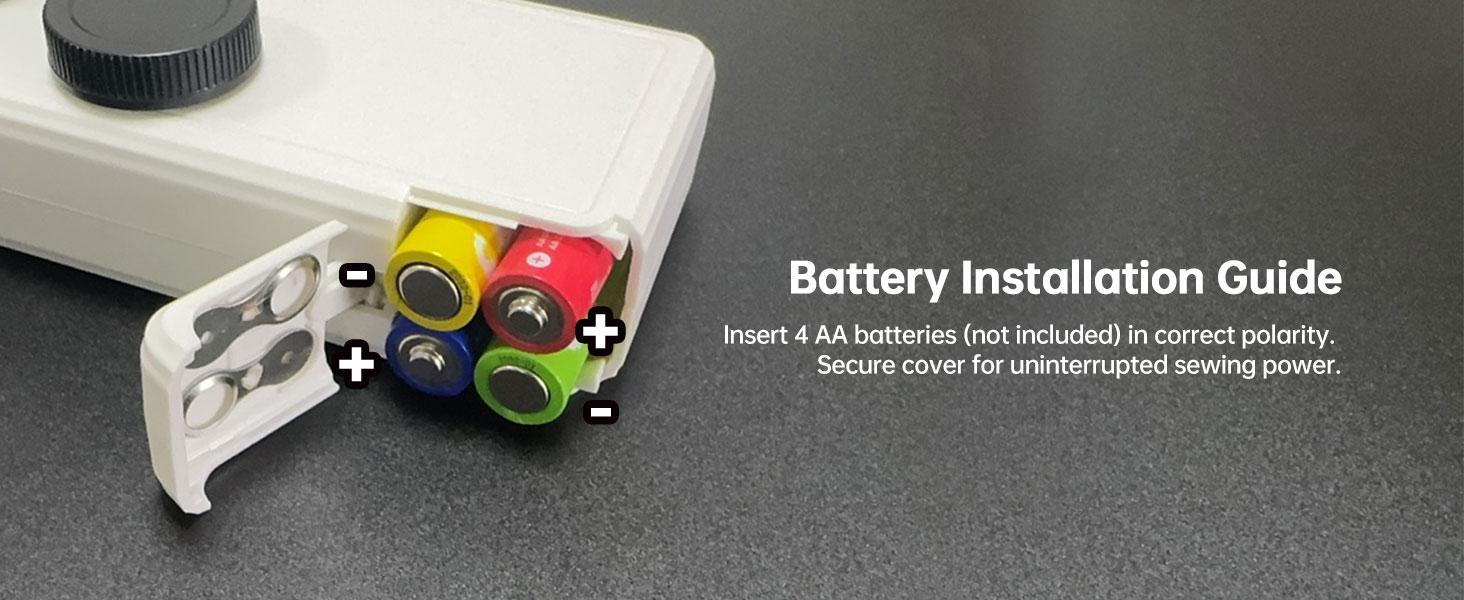 Sewing Machine for Beginners - Mini Sewing Machine, Complete Sewing Kit & Accessories - Easy Stitching for Home, Travel & DIY Repairs, Black