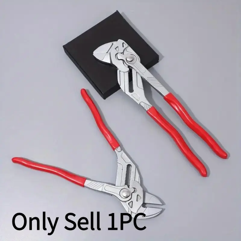 Multifunctional Water Pump Pliers, Quick-action Water Pump Pliers, Large Opening Home Plumbing Tool, Professional Hand Tool for Home Use, Heavy Duty Multipurpose Plier Set, Hardware