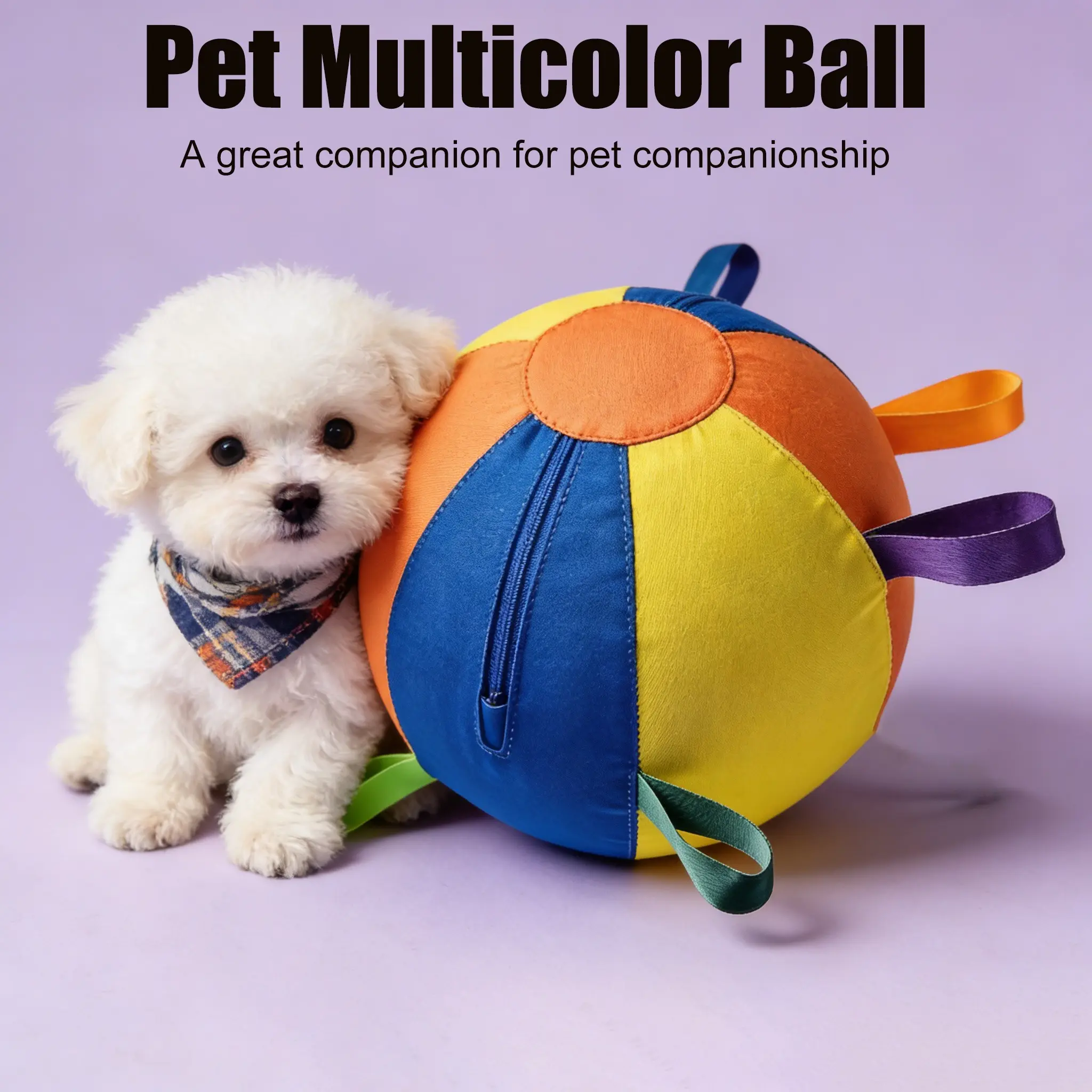 Ball-Shaped Dog Toy, Interactive Training Play Ball, Durable Chew Toy, For Small, Medium, Large Dogs & Puppy