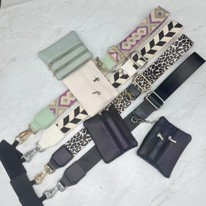 Clip and Go Crossbody Phone Lanyard with Built-In Wallet & Zipper Pouch, Adjustable Strap, All-in-One Holder for Roller Coasters, Durable Phone Charm, Perfect Mothers Day Gift for Android Phones