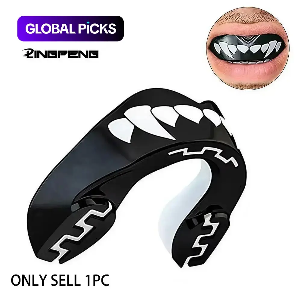 Professional Boxing Mouth Guard, 1 Count Breathable MMA Sports Mouth Protector for Boxing, Football, Hockey and Martial Arts, Mouthguards #GLOBAL PICKS