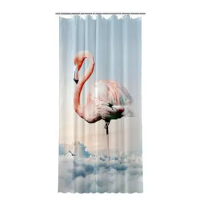 Waterproof Shower Curtain, 36×72 in/90×180 cm, Wet-Dry Separation for Home, Hotel Bathroom Spaces